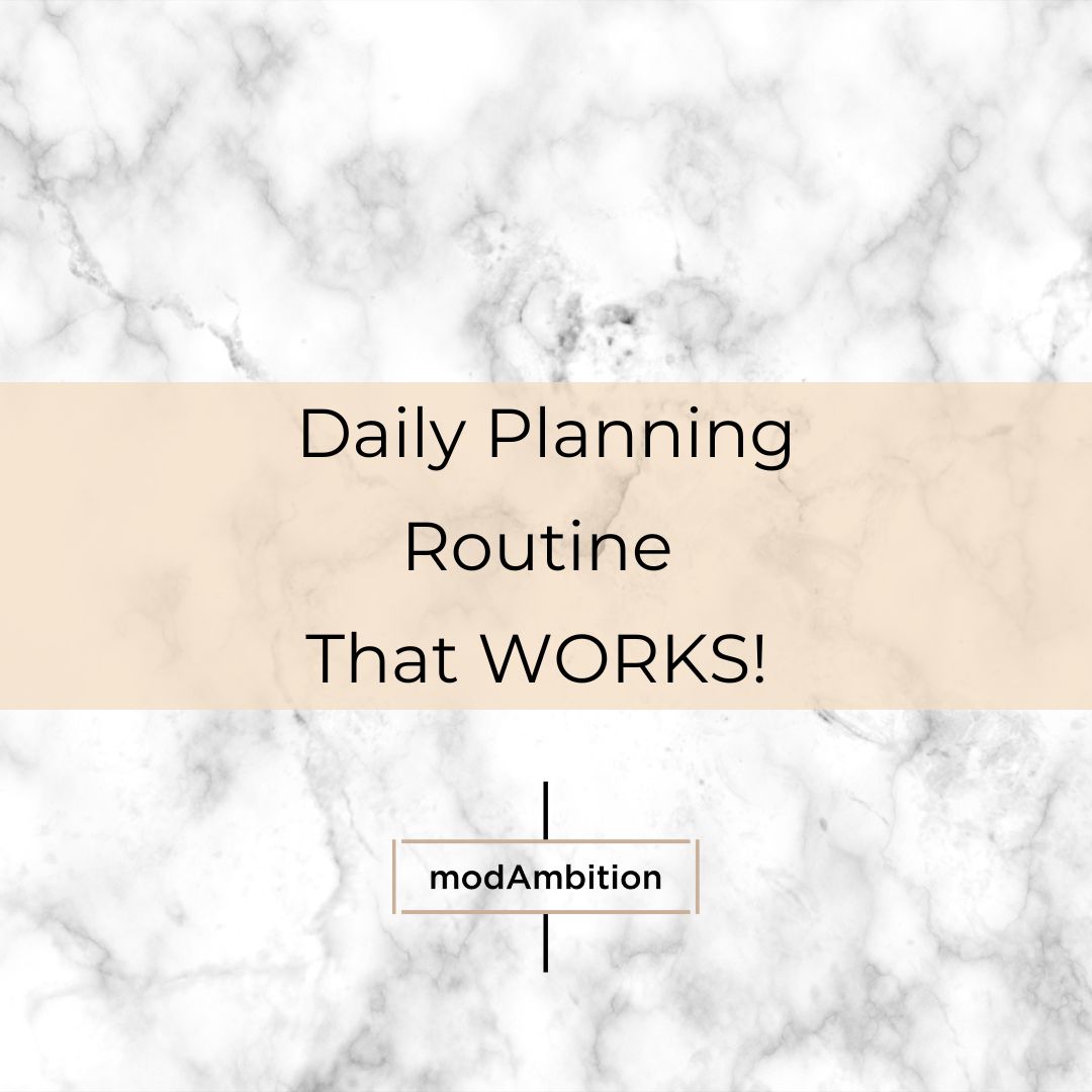 Creating a Planner Routine That WORKS FOR YOU!