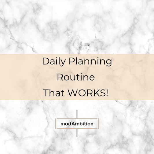 Creating a Planner Routine That WORKS FOR YOU!