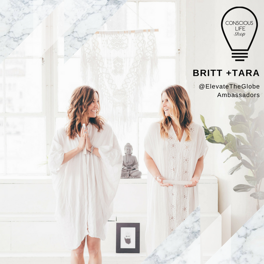 Meet Conscious Life Ambassadors Britt + Tara from Elevate the Globe