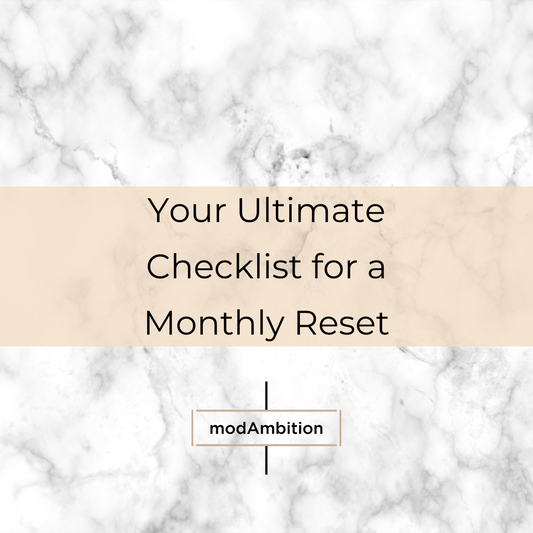 Mastering Monthly Planning: Your Ultimate Checklist for a Monthly Reset