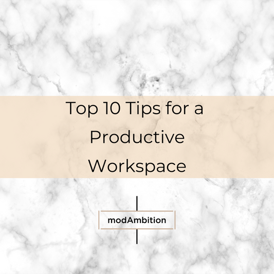 Crafting Your Productivity Oasis: Top 10 Tips for a Stellar Workspace