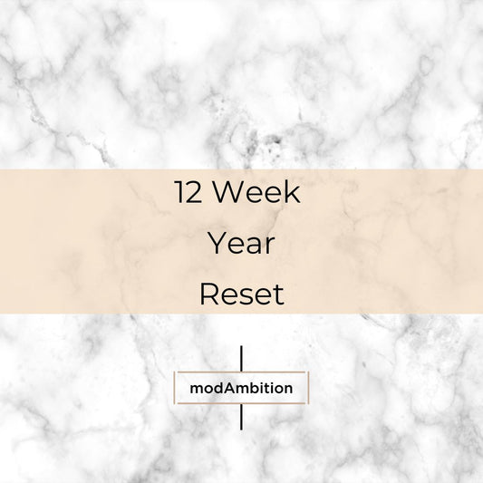 12 Week Year Reset - 🍁 Plan the Quarter with Me ❄️ - Free Download