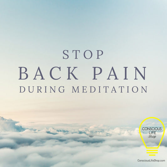 stop back pain during meditation