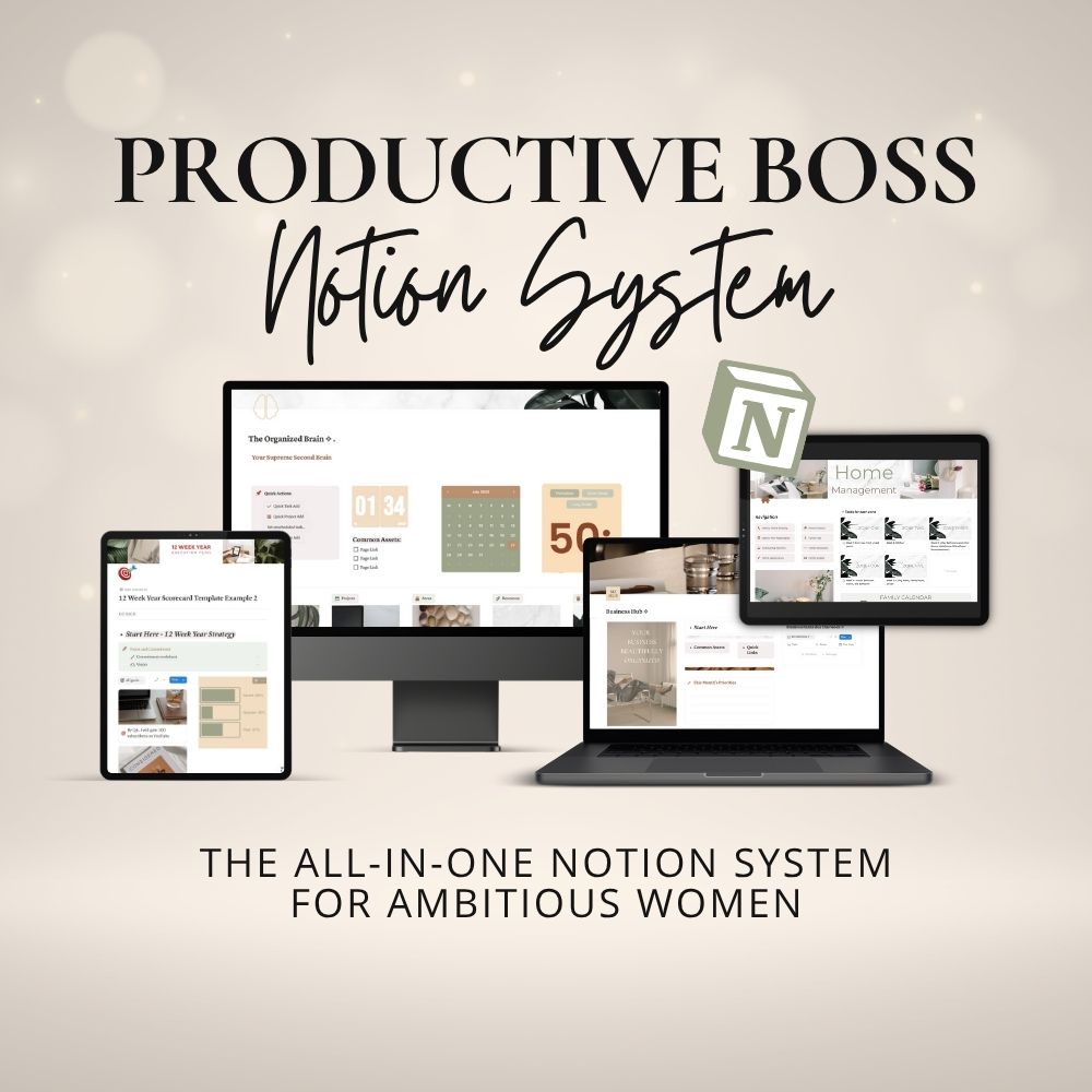 Productive Boss Notion System